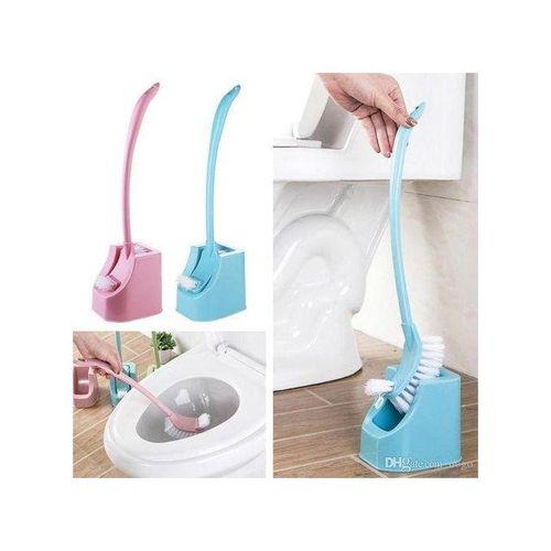 Double Sided Toilet Brush And Holder.Unique brush head design with flexible bristles, strong detergency, easy to clean and durable.
Flat brush head have a certain elasticity, flexible, effectively pro