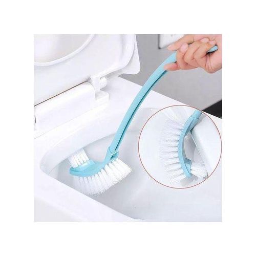 Double Sided Toilet Brush And Holder.Unique brush head design with flexible bristles, strong detergency, easy to clean and durable.
Flat brush head have a certain elasticity, flexible, effectively pro