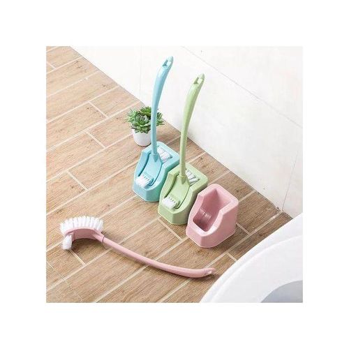 Double Sided Toilet Brush And Holder.Unique brush head design with flexible bristles, strong detergency, easy to clean and durable.
Flat brush head have a certain elasticity, flexible, effectively pro