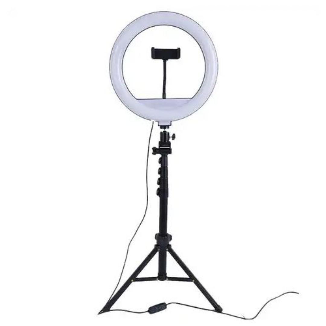 12inch ring light with 2.1m tripod stand for live streaming, TikTok, photography, beauty
