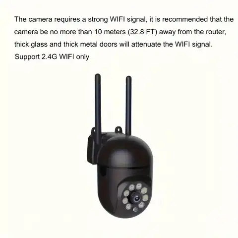 2MP WIFI CCTV CAMERA 1080p HD HIDDEN CCTV CAMERA WIDE ANGLE OF VIEW HOME SURVEILLANCE CAMERA 1080P Full HD Viewing:Outdoor security camera with 1920*1080 resolution offers you 2MP crystal-clear image