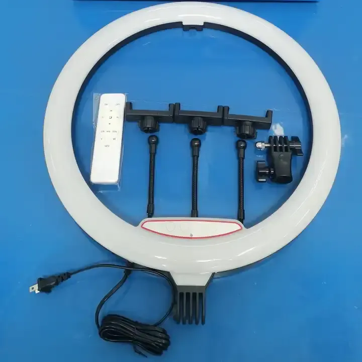 18 inch ring light with tripod stand huge super bright 18 inch ring light with tripod stand,remote,phone stand 18inch Ring Light for live streaming,make up application, video shooting, content creatio