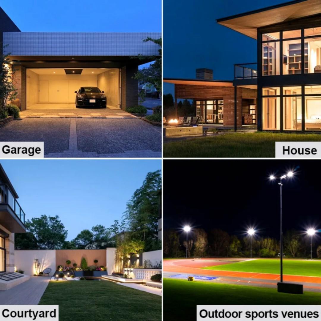 Solar floodLight 200W street lights floodlight Bright  Light IP65 Waterproof Auto Dusk to Dawn 350° Adjustable Solar Security Flood Lights for Barn, Garden, Garage, Pathway, Yard, Patio, Lawn, Balcony