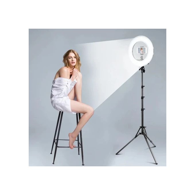 12 Inch Ring Light + Tripod Stand for live streaming,tiktok,make up application,vlohgging,photography,studioand salon light,