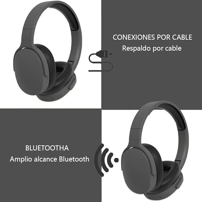 Wireless Headphones foldable headphones TWS Gaming Headset Auriculares Noise Canceling Sports Earphone & Headphone