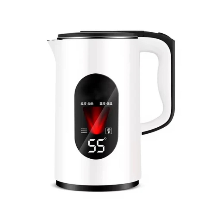 Electric kettle 3L automatic power off electric jug water boiling jug 360° rotation base good design water kettle high quality coffee boiler with temperature display beautiful design for home& hotels