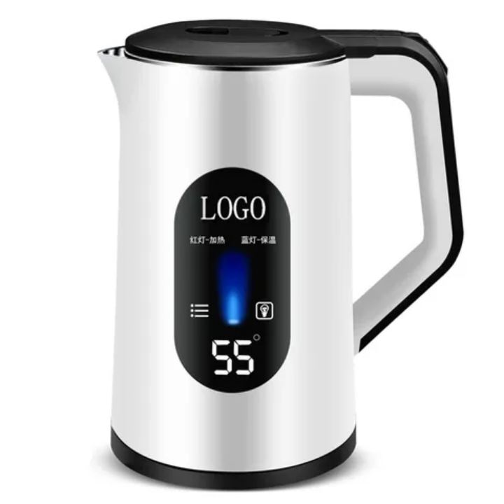 Electric kettle 3L automatic power off electric jug water boiling jug 360° rotation base good design water kettle high quality coffee boiler with temperature display beautiful design for home& hotels