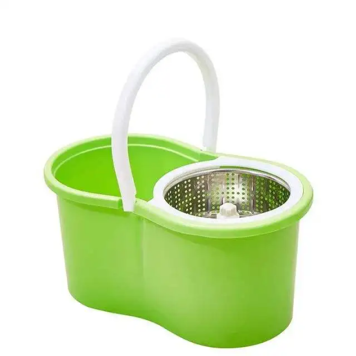 Microfiber Spinning mop high quality 360° self rotating mopper self drying mop for easy cleaning extendible length spinning mop with a bucket mopping rod spinning mopper metallic spinning mop