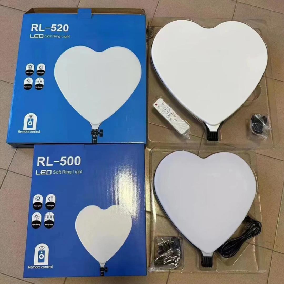 13 inch ring light description ..
‎Ring Light video light super bright vlogging light hear shaped beauty light for live streaming, video shooting,make up application,studio light ring light with tripo