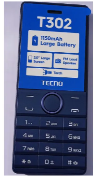 (TECH WEEK OFFER) Tecno T302 mobile phone /dual sim / 2 simcard / memory card slot / KADUDA / KABAMBE