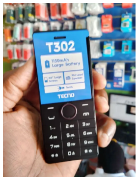(TECH WEEK OFFER) Tecno T302 mobile phone /dual sim / 2 simcard / memory card slot / KADUDA / KABAMBE