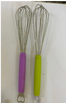 1Pc Stainless Steel Whisk Mixer with opener Wire Cake Egg Frother Beater Baking Tools Kitchen Tool.