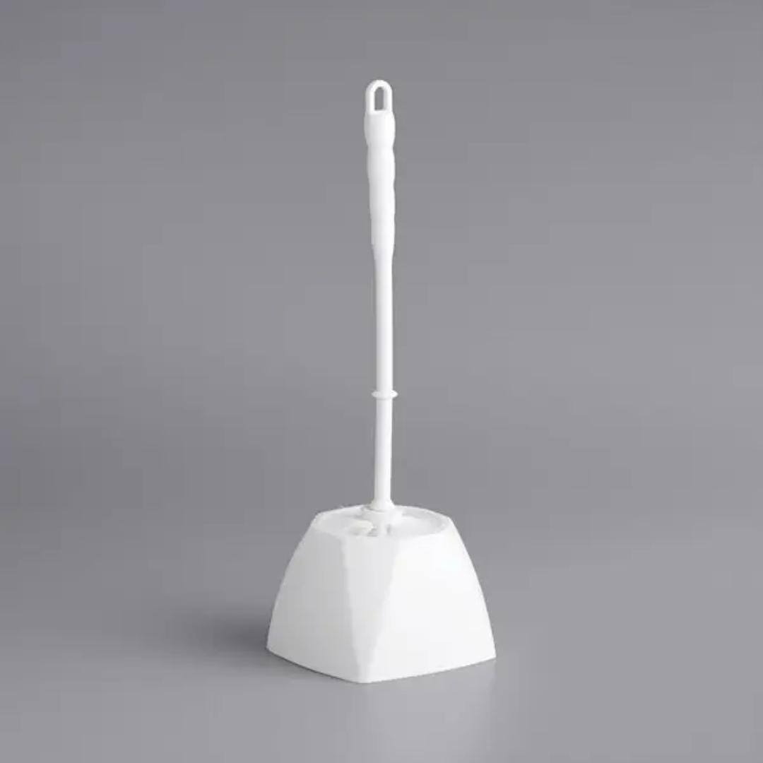 Eco-friendly sturdy toilet brush caddy set durable pp material for effective toilet cleaning Household cleaning tool accessory.
