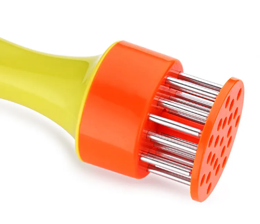 (Today offer !!)1PC Stainless Steel Steak Meat Tenderizer Hammer Loose Meat Needle Household Punching Daily Tendon Breaker Meat Inserting Needle