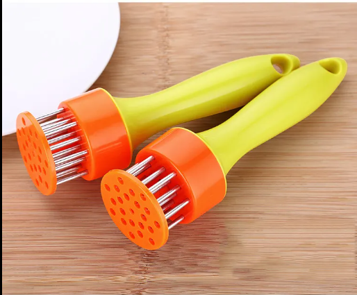 (Today offer !!)1PC Stainless Steel Steak Meat Tenderizer Hammer Loose Meat Needle Household Punching Daily Tendon Breaker Meat Inserting Needle