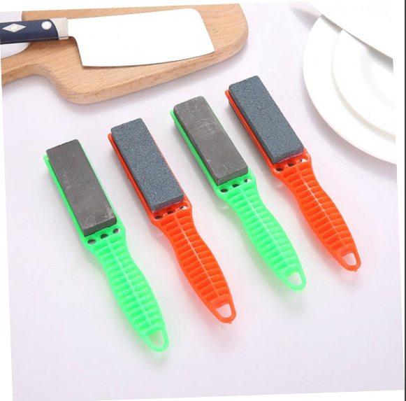Double-sided Ultra-fine Knife Sharpener Household Kitchen Scissors Sharpening Oilstone Knife Grinder