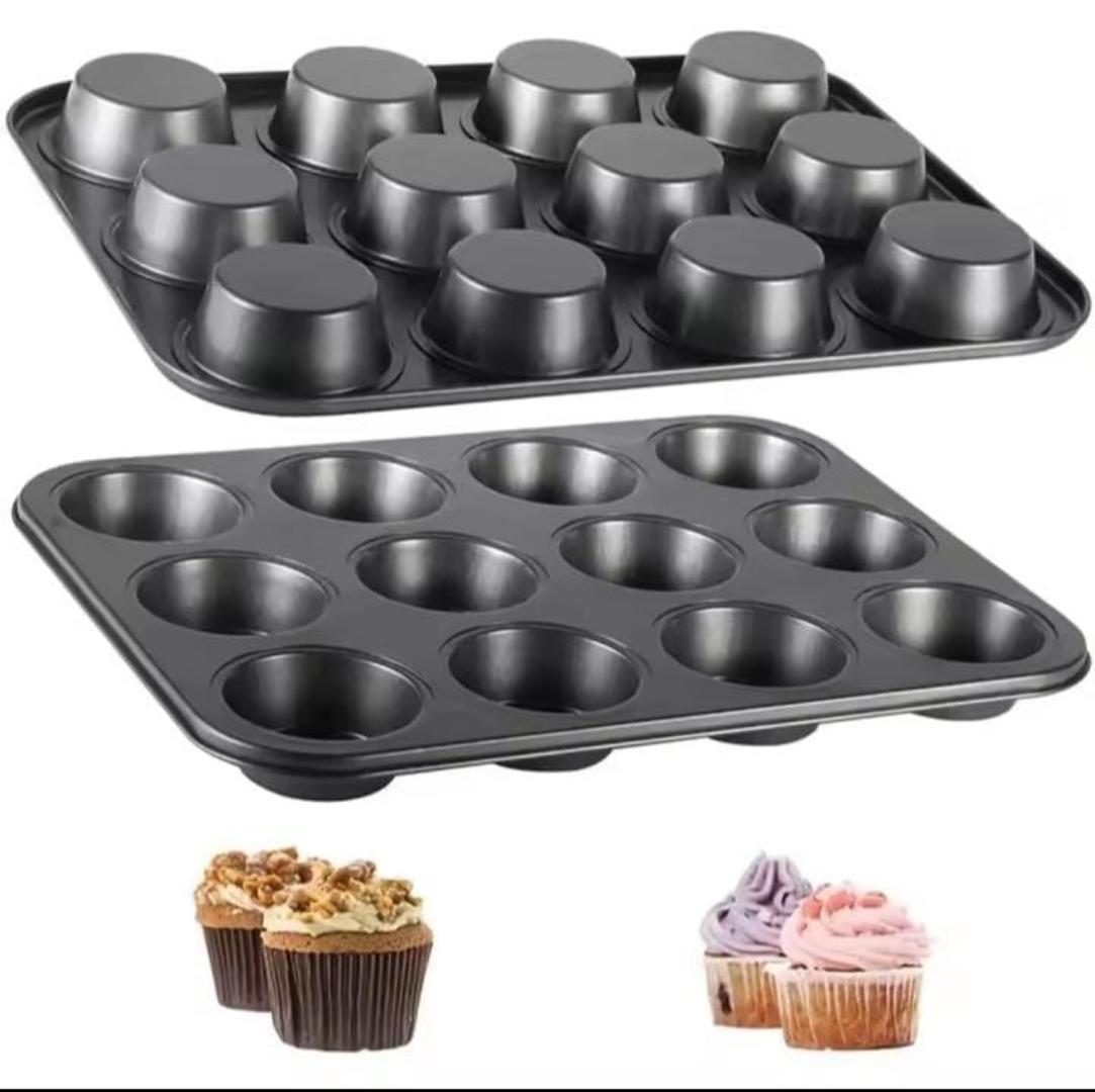Non stick cupcake tray