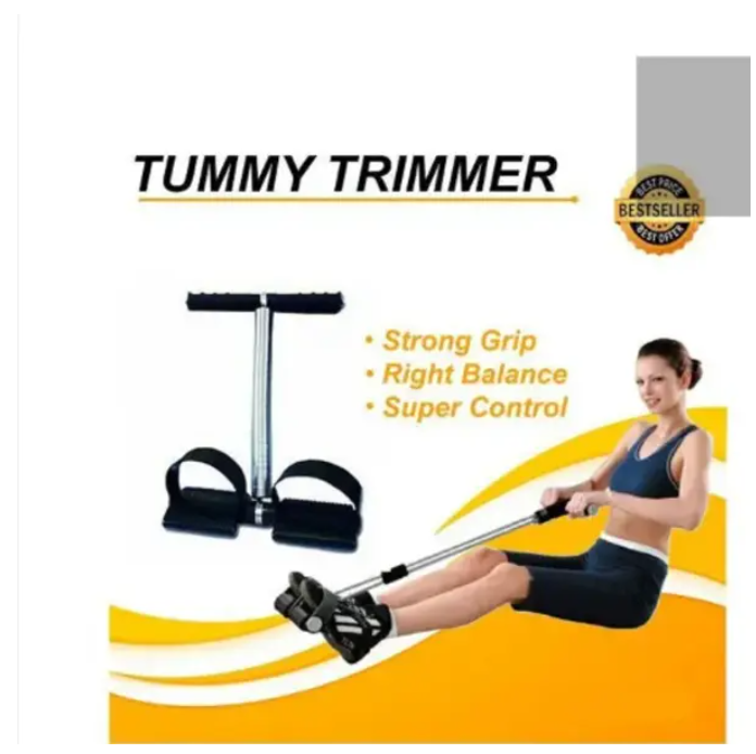 (special offer)Tummy Trimmer: Training Spring Exerciser Double Spring Tummy Sit up Exercise Workout Gym Arsorted normal