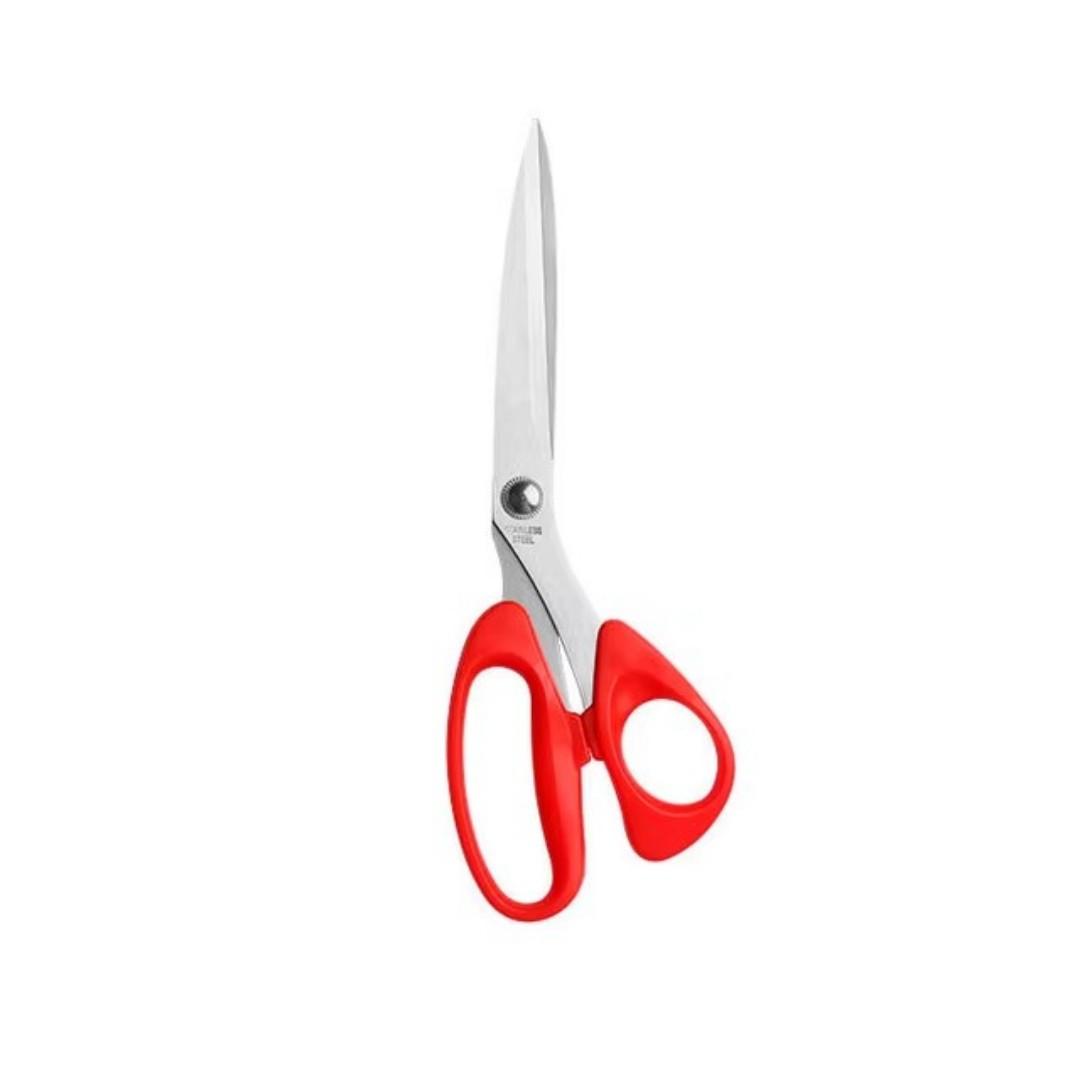 1pc Professional 8.5 inch fabric scissors, Tailor Scissors Sewing Multipurpose Scissors, School scissors with Comfort Grip, Clothes Scissors, for Fabric for Office, Home, Leather PP Bag