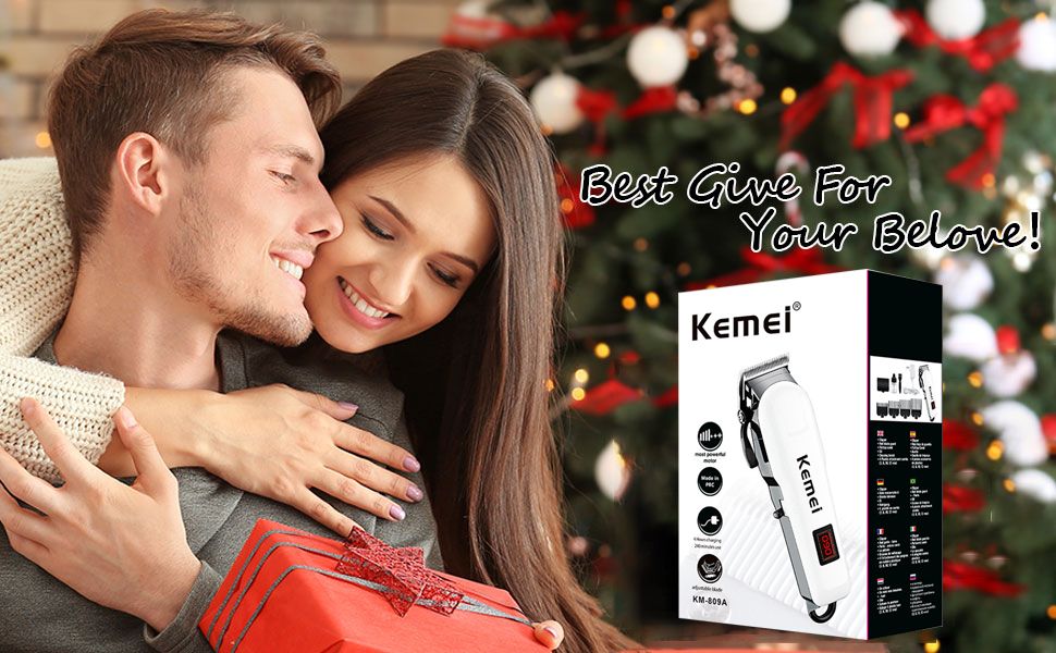 Kemei Hair Trimmer For Men Beard Trimer Professional Hair Clipper Electric Hair