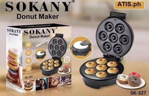 7 Hole Electric Mini Doughnut Maker Donut Machine