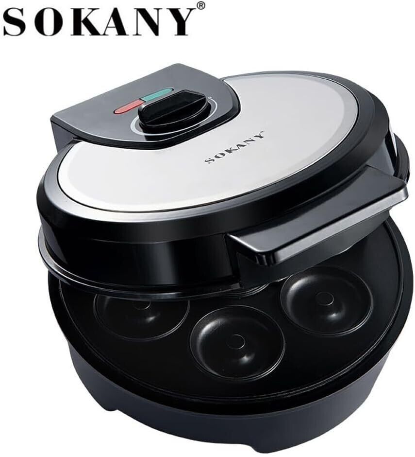 7 Hole Electric Mini Doughnut Maker Donut Machine