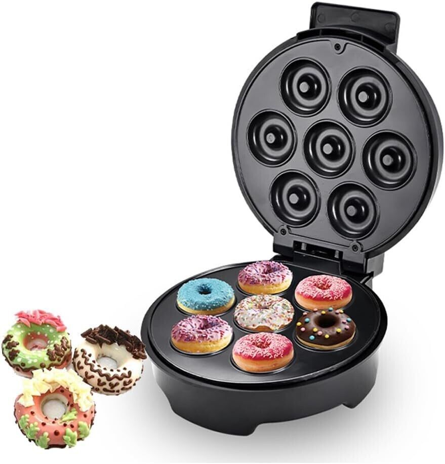7 Hole Electric Mini Doughnut Maker Donut Machine