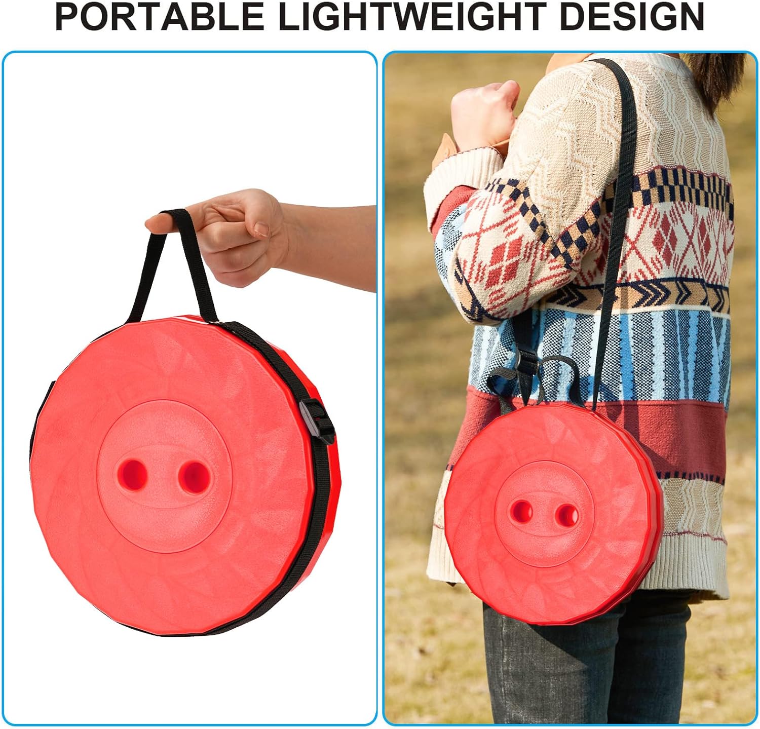 Foldable  Portable Stool , Retractable Stool for Adults, Upgraded Collapsible Folding Seats