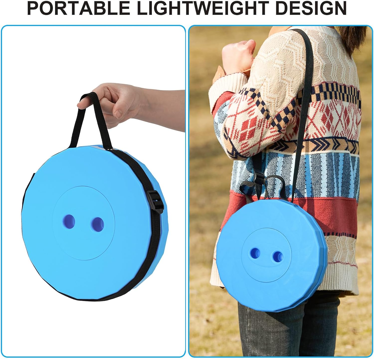 Foldable  Portable Stool , Retractable Stool for Adults, Upgraded Collapsible Folding Seats