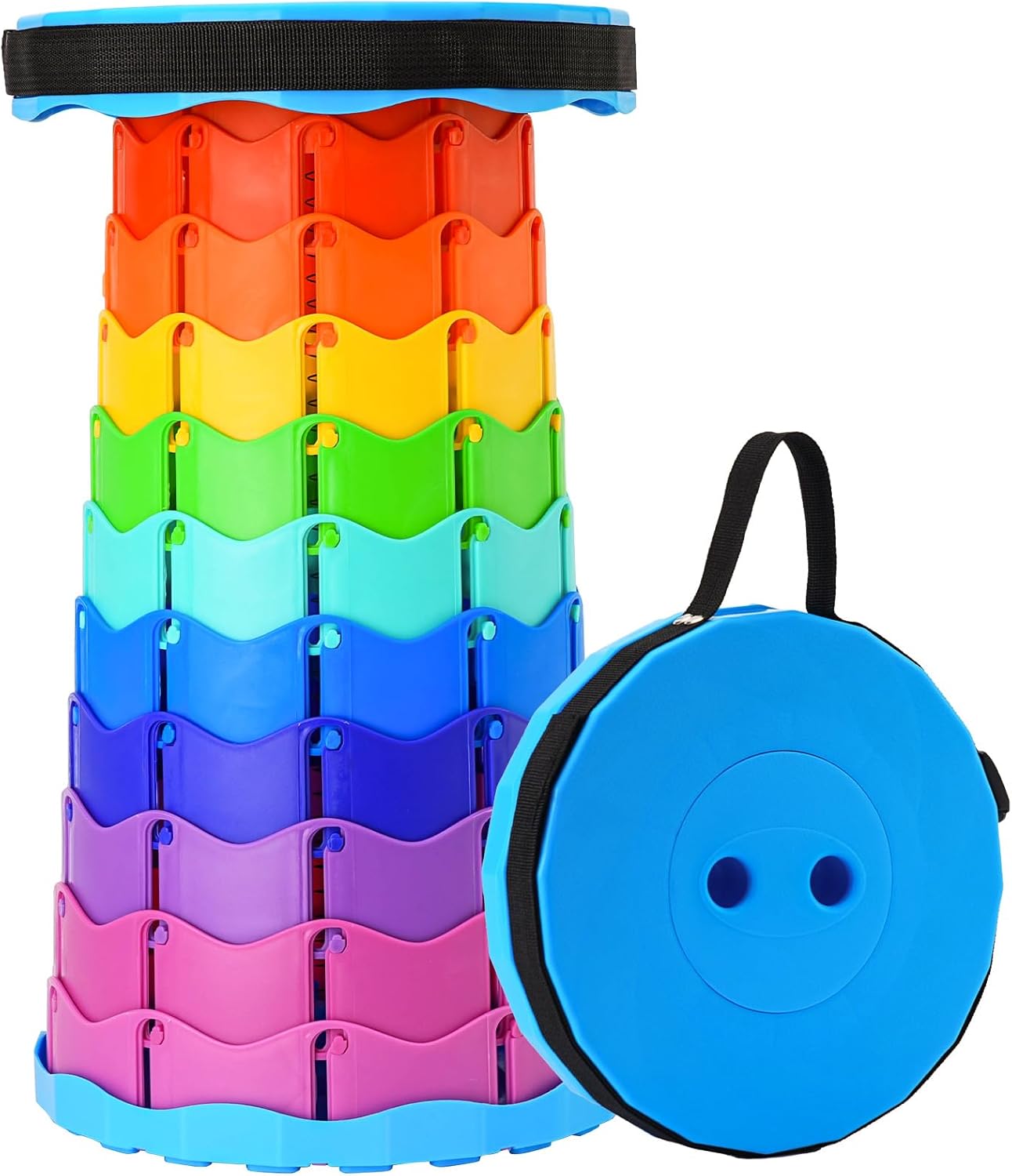 Foldable  Portable Stool , Retractable Stool for Adults, Upgraded Collapsible Folding Seats