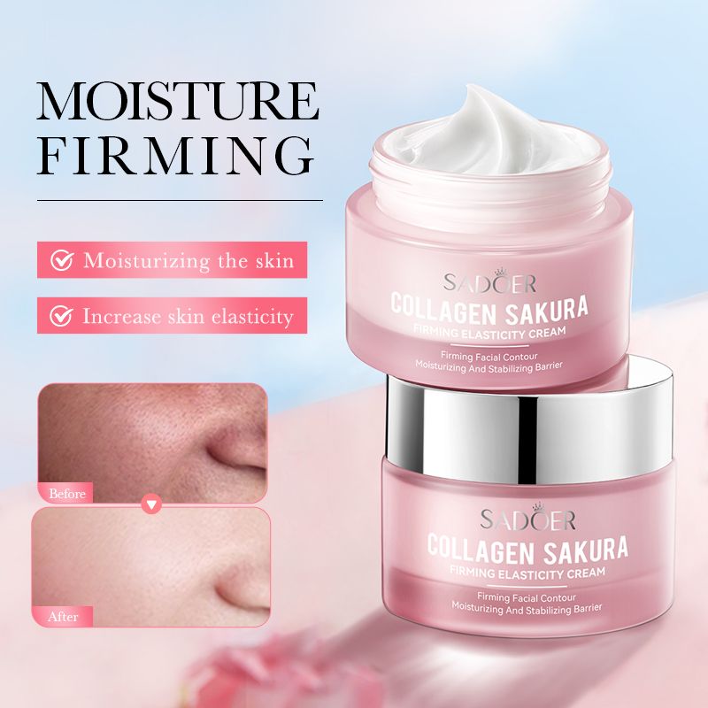 SADOER Elastic Firming Moisturizing Cream For Women Hydrating And Moisturizing Collagen Cream