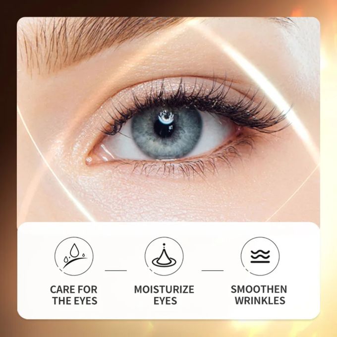 2 pcs  Retinol Eye Serum - Eye Cream For Dark Circles And Puffy Eyes - Anti Aging Eye Bag Removal Fade Fine Line Wrinkle - Reduce Crow Feet Hydrate Moisturize Essence For Sagging Skin