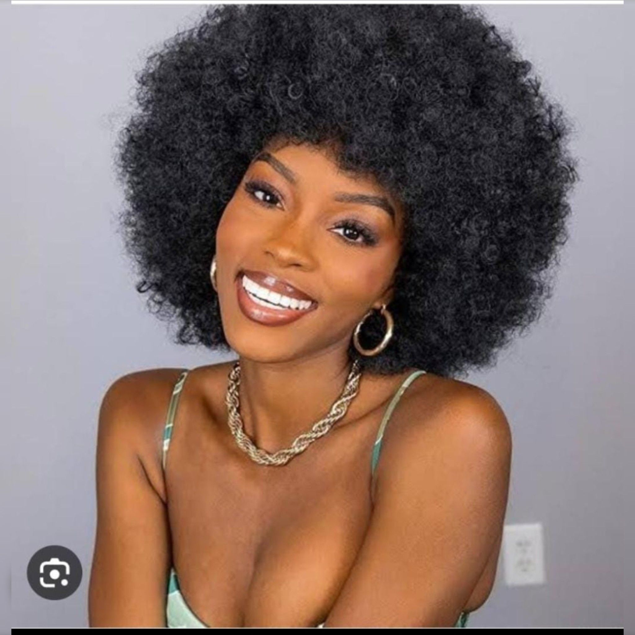 Afro baby wig