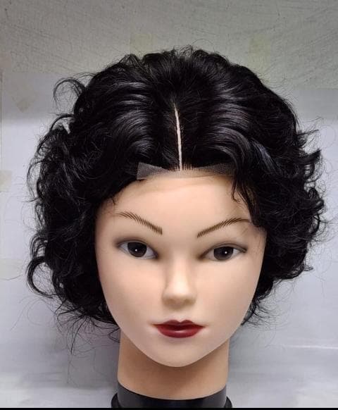 Closure human wig