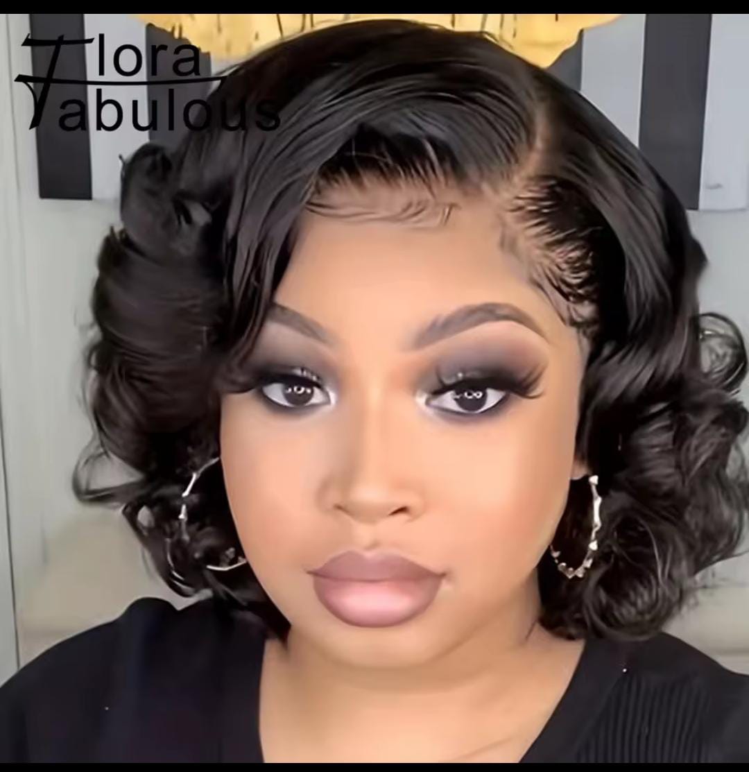 Frontal body wave human hair wig