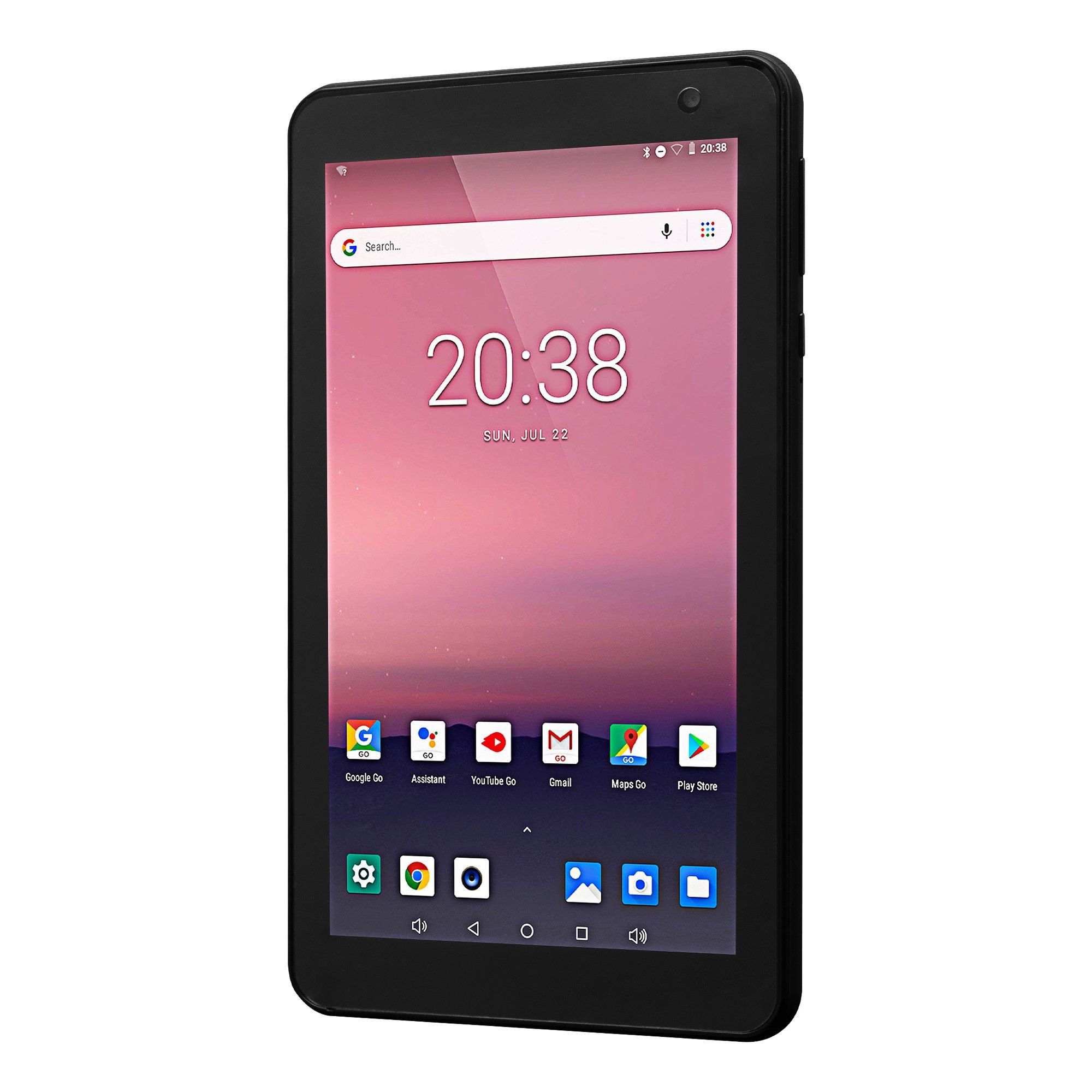 ( DOES NOT SUPPORT SIM ) Brand New EVOO 7" Android Tablet Quad Core 16GB Storage Micro SD Slot Dual Cameras Android 8.1 Go Edition Tablet PC