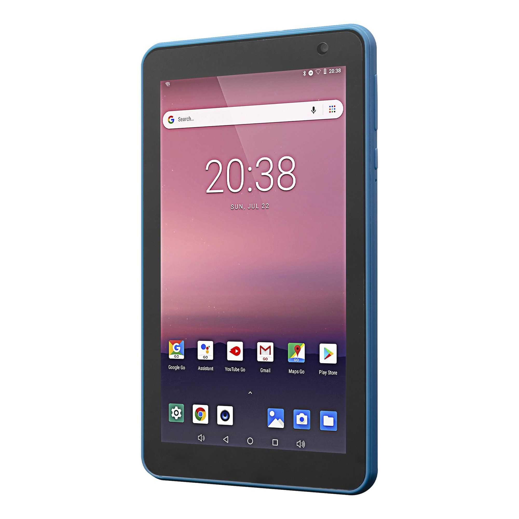 ( DOES NOT SUPPORT SIM ) Brand New EVOO 7" Android Tablet Quad Core 16GB Storage Micro SD Slot Dual Cameras Android 8.1 Go Edition Tablet PC