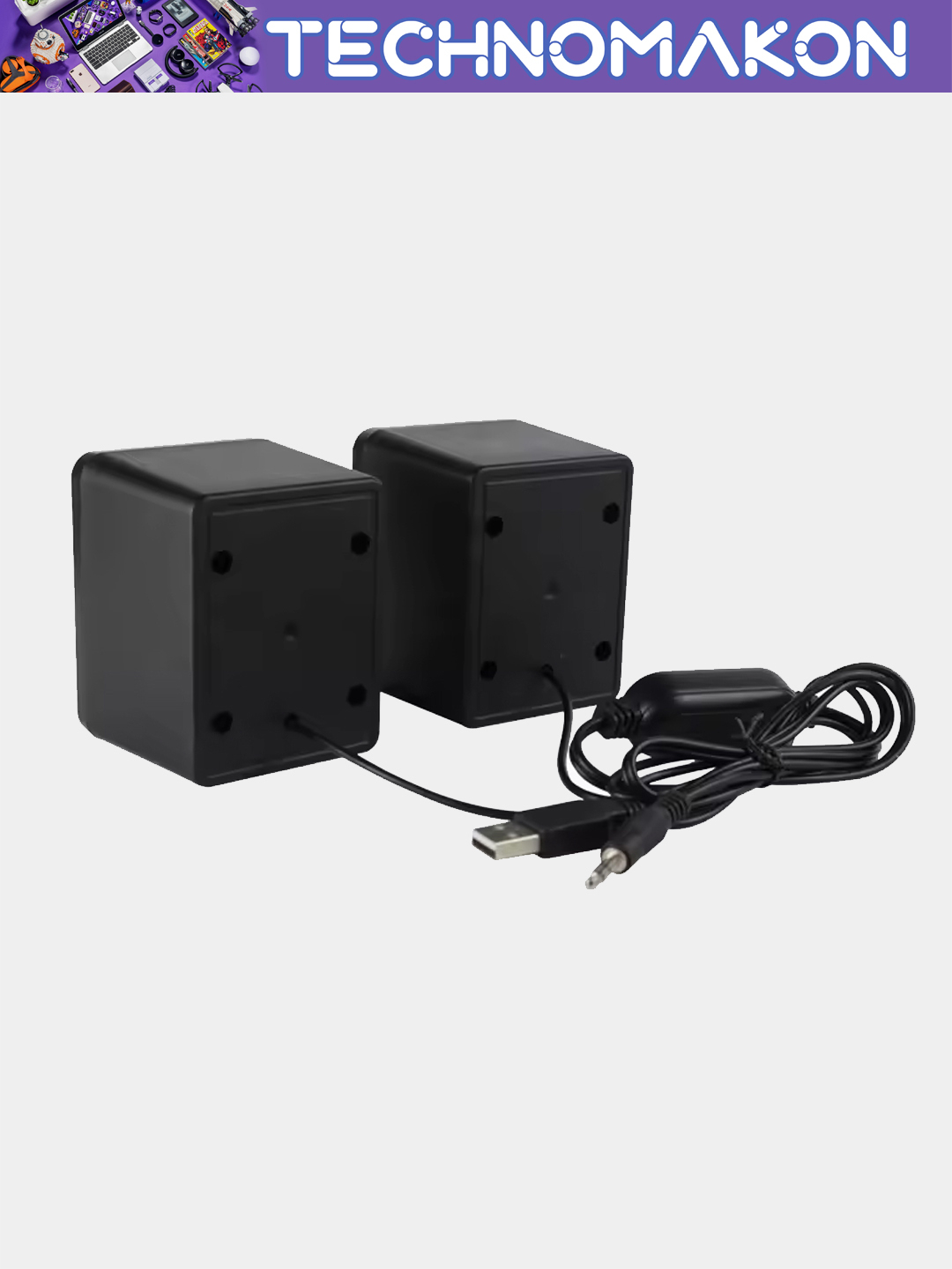 Kisonli A-808 Speaker Audio Desktop Home Woofer Wired Usb Driven Multimedia Small Speaker Portable Speaker Bluetooth Wireless Speaker Laptop Speaker Computer Speakers