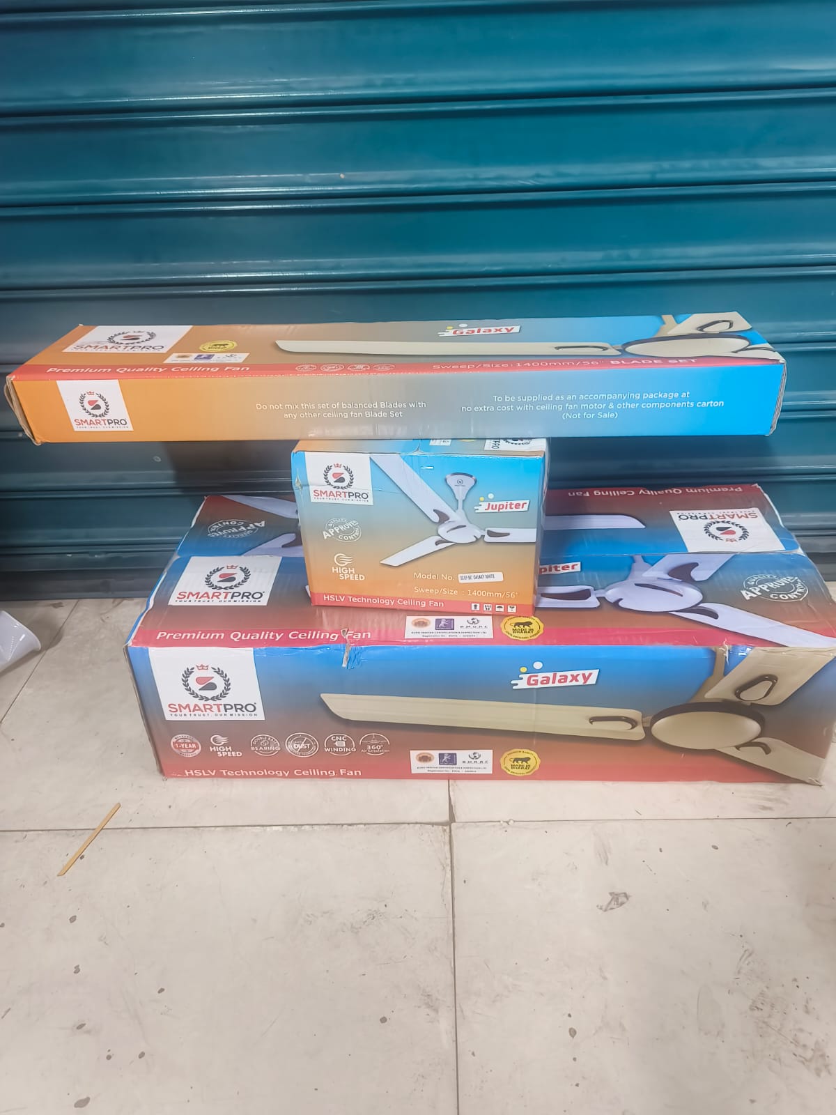 Smart Pro Ceiling Fan 56 Inches with 3 Blades, Leading Supplier of electrical solutions, Quality Guaranteed for all products