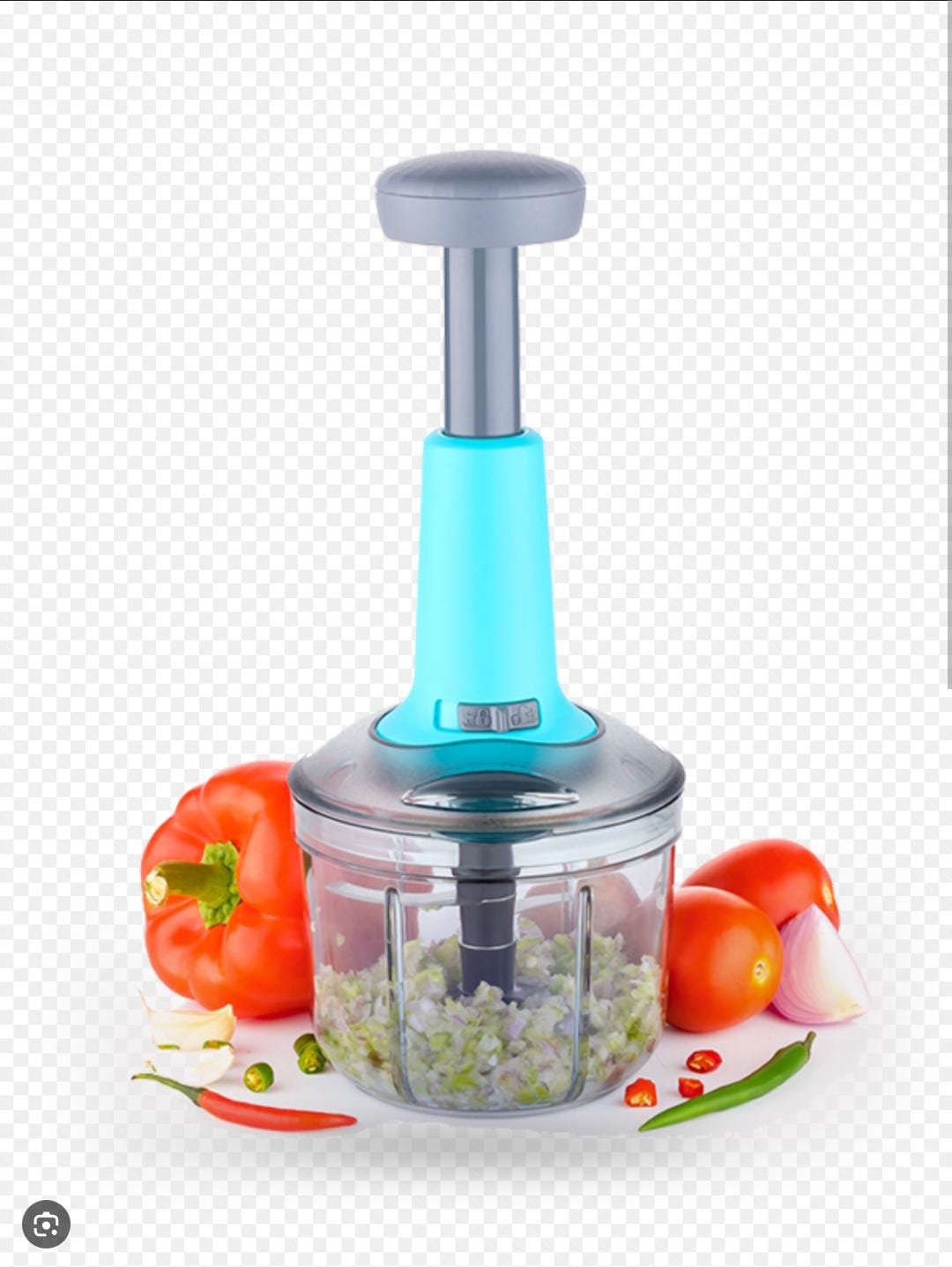 Push 2 In 1 Push Hand Press Chopper Fruits And Vegetable