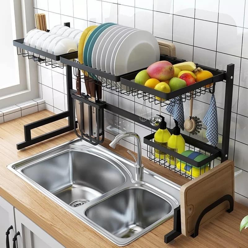 Over The Sink Dish Drying Rack 85cm Width