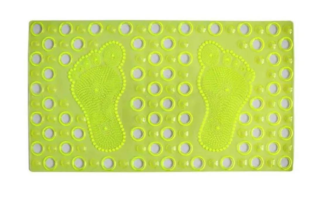 Anti-slip Bathroom Mat - Antislip Non Slip Safety Mat - Designed with patterned rubber for anti-slip properties, Easy to clean, Secures the bathroom entrance for kids and the everyone.