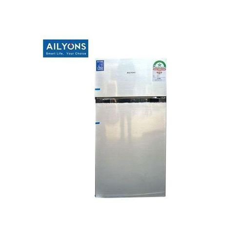 FRIDGE.90 LITRES DOUBLE DOOR REFRIGERATOR, Wide voltage tolerance compressor 220V-240V, Gas type,  Eco Friendly, Toughened Glass Shelves , Durable.