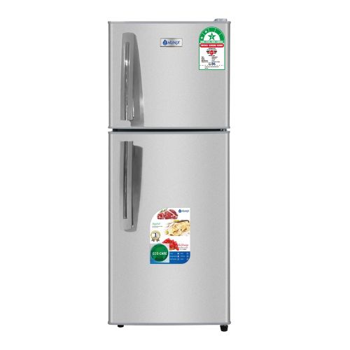 Nunix 210 Litres Large Capacity Single Door Refrigerator Fridge -Silver With Handle