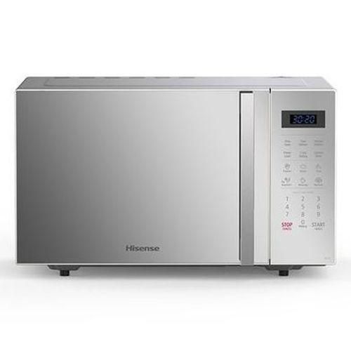 Hisense 25L Digital Microwave, Grill Microwave Oven, Membrane, Digital Control, 11 Power, Levels, Grey Cavity, Memory Function.