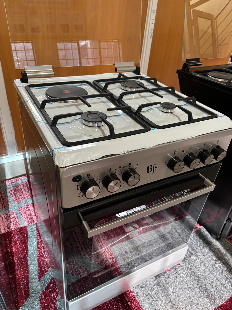 Enox Bjs New ELEGANCE Series 60*60 Turkey Standing Cooker , Mode  Freestanding Cooker Turbo-FAN Technology – For faster, even cooking