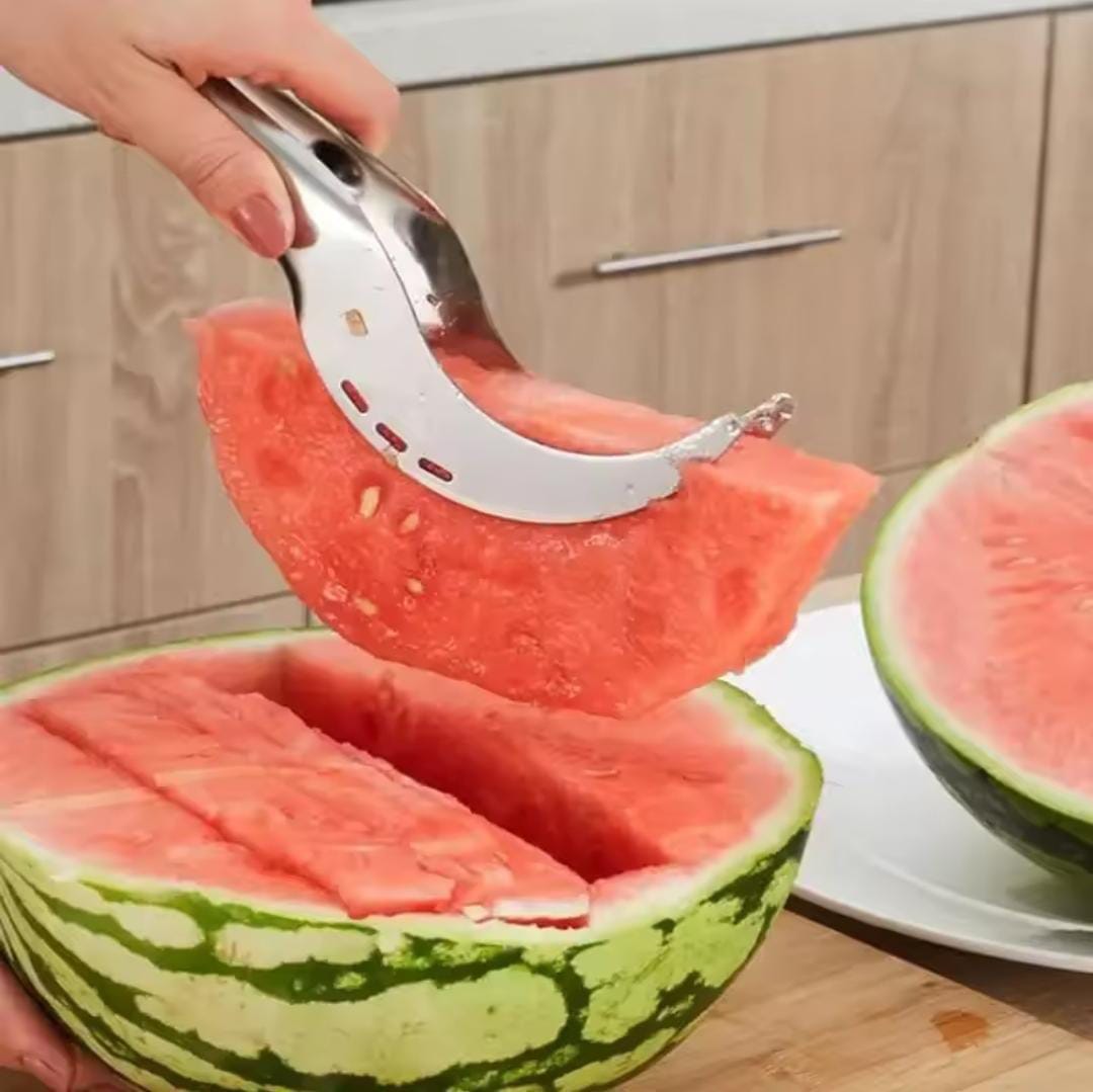 Watermelon Cutter – Quick & Easy Fruit Slicer, Designed for fast and effortless watermelon cutting.