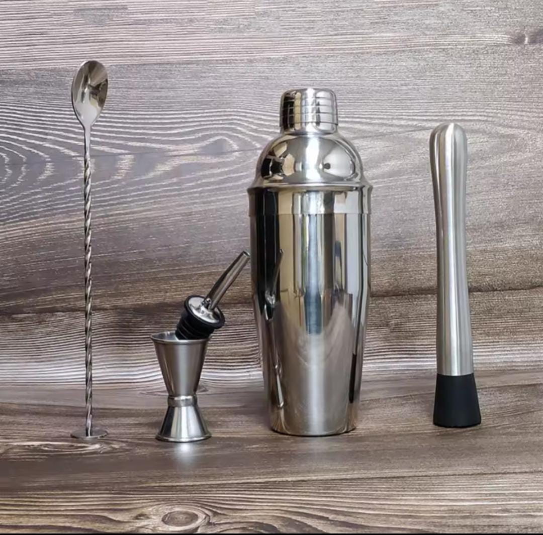 8pcs Cocktail Set Stainless Steel Shaker Set