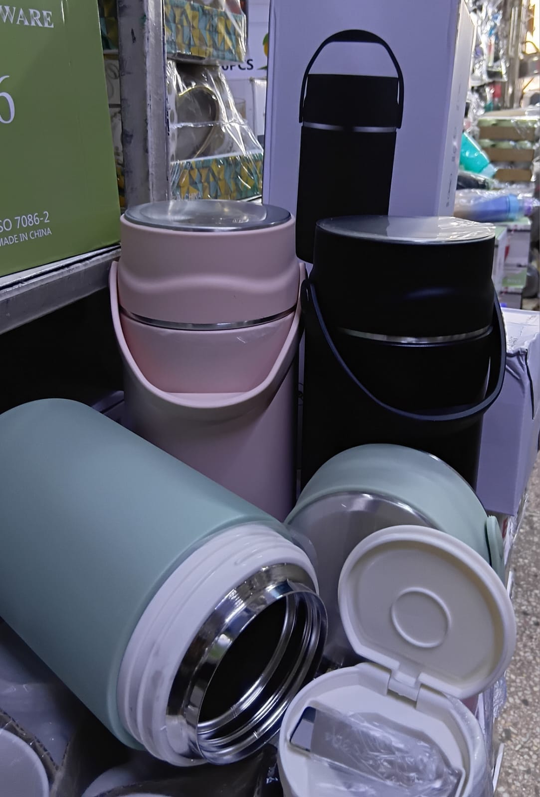 FOOD FLASK. Tao San Insulated Lunch Box – Keeps Meals Fresh & Temperature-Controlled