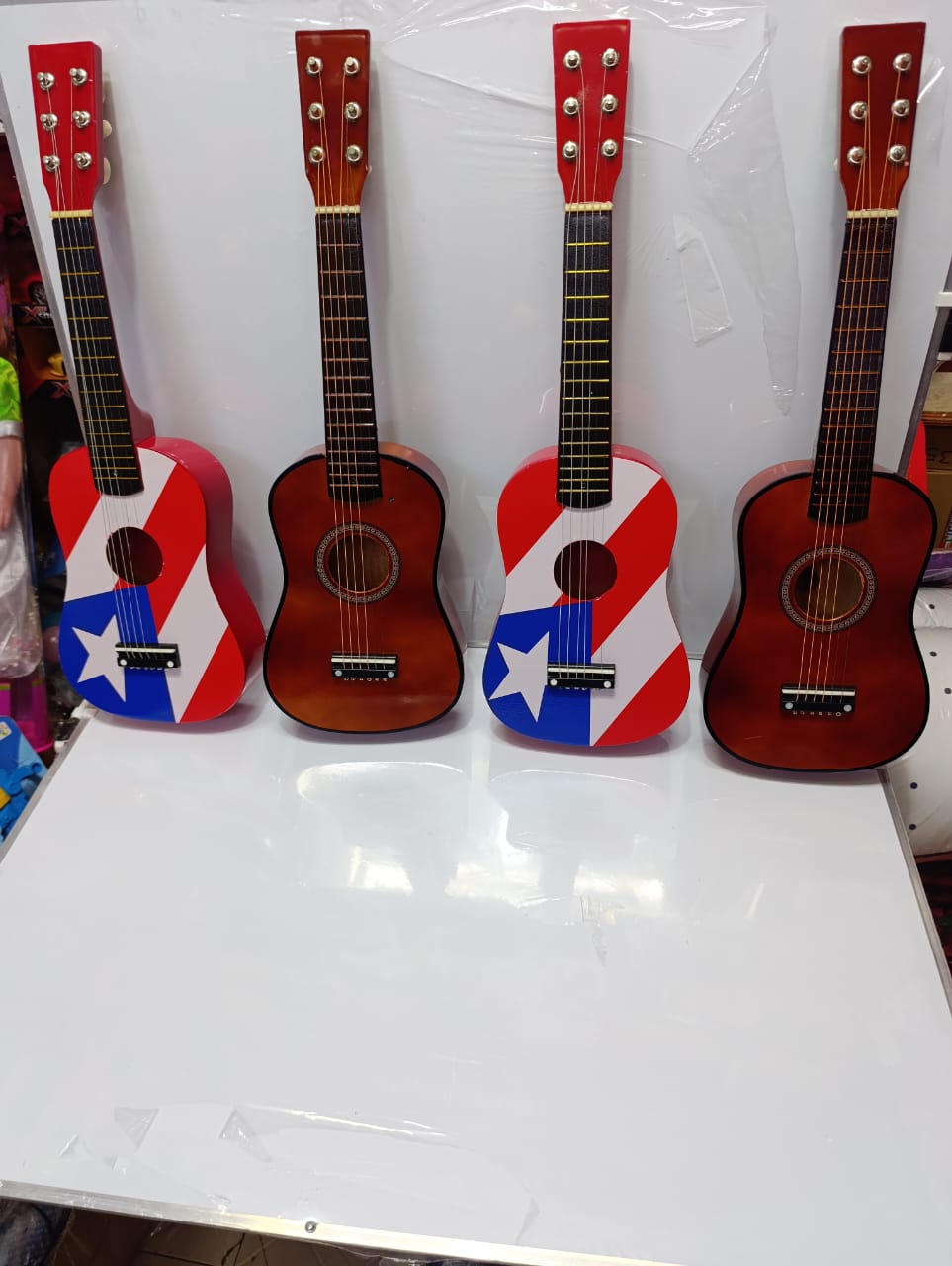 6-String Wire Guitar – Classic Acoustic Sound for Beginners & Pros, Six steel strings deliver bright, resonant sound for all music styles, Durable Build: Robust body and neck.